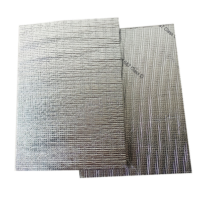 फाइबरग्लास एल्यूमीनियम पन्नी XPE फोम लौ retardant आत्म चिपकने वाला HVAC इन्सुलेशन फोम 5-25mm मोटाई