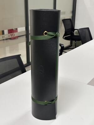 पोर्टेबल वाटरप्रूफ कैंपिंग गद्दा पैडेड आरामदायक एयर पैड एडजस्टेबल स्ट्रैप्स से सुसज्जित आउटडोर हाइकिंग बैकपैकिंग ट्रिप के लिए उपयुक्त